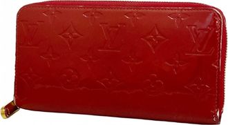 Louis Vuitton Rouge Grenadine Long Wallet (Bi-Fold) (Pre-Owned)