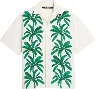 Jacquemus Camicia La Chemise Jean - Toni neutri
