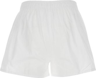 Ami Mens Shorts White Cotton