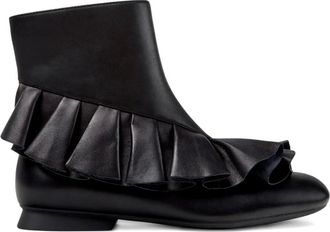 Camper Casi Myra ankle boots - women - Thermoplastic Polyurethane (TPU)/Fabric/Recycled TPU/Calf Leather/Pig Leather/Recycled Polyester - 38 - Black