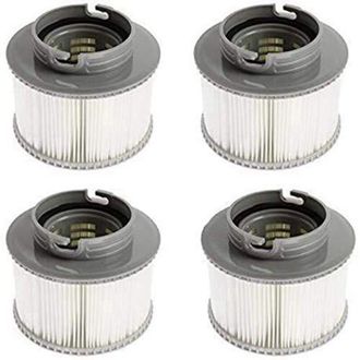 OEM Cartuchos De Filtro De Repuesto Mscomft (paquete De 4/8) Para Bubble Spa (versi&oacute;n Mejorada 2020 Compatible Con Todos Los Modelos (4 Piezas)) - Crezuo