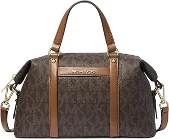 Michael Kors Tassen, Dames, Bruin, ONE Size, Leer, Beck Satchel
