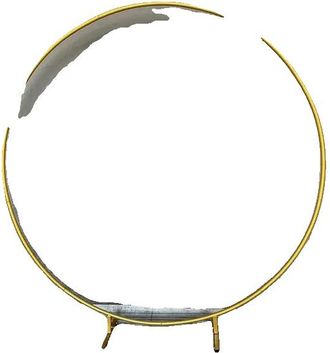 OEM Arco De Boda, Construcci&oacute;n Robusta De Metal, F&aacute;cil Montaje, 2,2 M (86,6 Pulgadas), Dorado
