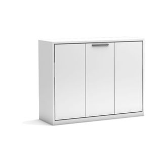 Muemue Cama plegable con colch&oacute;n blanco 150x200cm