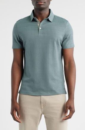 Robert Barakett Mozart Jacquard Polo in Balsam Green at Nordstrom Rack, Size Xx-Large