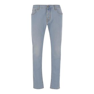 Jacob Cohen Stylish Trousers for Men - male - Jacob Coh&euml;n - Slim Fit Jeans - Blue - W32 - Jeans