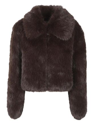 Frankie Shop Hope faux fur jacket - Bruin