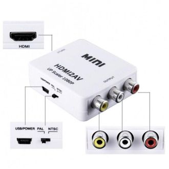 Trade Shop Trade Shop - Audio Additional Da Hdmi Av Rca 2av 1080p Per Tv Telecamera