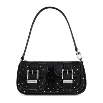 Michael Kors Shoulder Bags, female, Black, Size: ONE SIZE Zoe Shoulder Bag