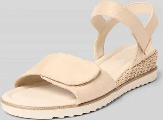 Tamaris Tamaris Sandalen mit Allover-Muster in Offwhite, Gr&ouml;&szlig;e 36