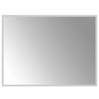 vidaXL Espejo De Ba&ntilde;o Led Transparente 80 X 60 Cm Vidrio Templado Vidaxl