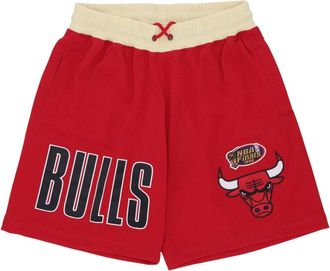 Mitchell & Ness Chicago Bulls Vintage Basketbalshorts - Heren - Fitness - Rood - XL - Polyester - Fitness