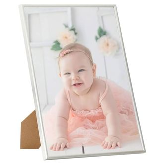 Berkfield Home Photo Frames Collage 5 pcs for Wall or Table Silver 70x90cm MDF | Size: 70x90 cm