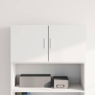 Berkfield Home Wall Cabinet White 80x42.5x40 cm Engineered Wood