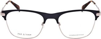 Rag & Bone Mens Black Cat Eye Eyeglass Frames RNB7063/G