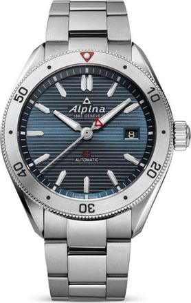 Alpina Alpiner 4 Automatic 40mm - men - stainless steel - One Size - Blue