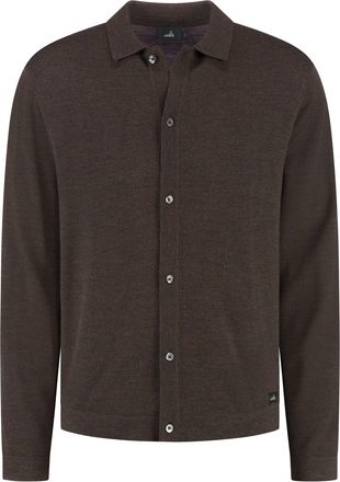 Wahts Mens Knitwear, TargetGroup:Men Dark Brown Melange / XXL