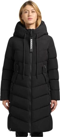 Khujo Mikia4 Jas - Dames - Mantels - Zwart - Maat: 2XL Fleece