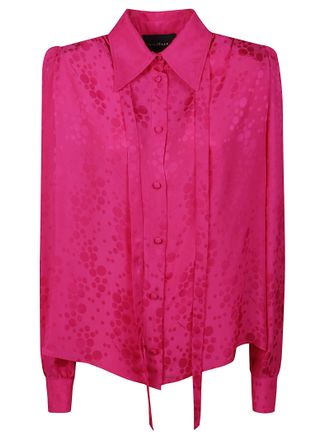 John Richmond Palanu Dotted Viscose Blouse