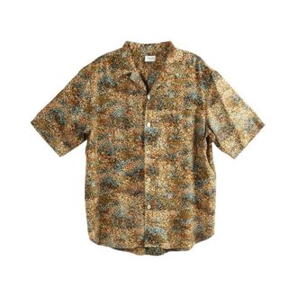 Saint Laurent Chemise Boxy Shirt - male - Saint Laurent - Short Sleeve Shirts - Multicolor - 2XL - Shirts