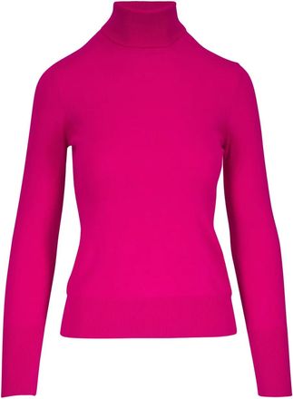 L'agence Top met hoge hals - Roze