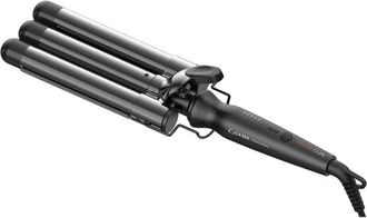 Gama Ga.ma Triferro Salon Curl Rizador De Pelo Caliente Negro 95 W 3 M