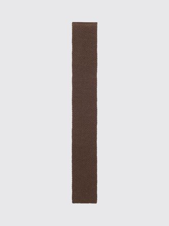 HUGO BOSS Cravatta in misto lino a maglia