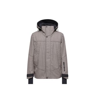 Moncler Moncler Ettal Wool Hooded Down Ski Jacket, Men, Grey, Size: 2
