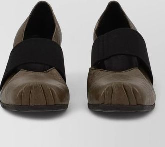Uma Wang leather ballerina shoes