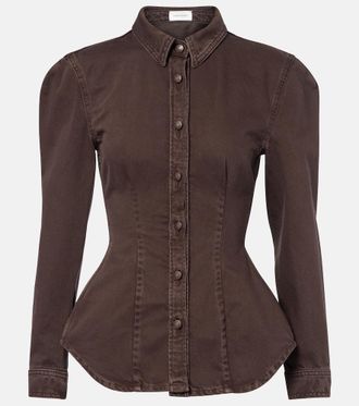 Magda Butrym Peplum denim jacket