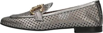 Notre-V Loafers - Dames - Loafers - Grijs - 39 EU - Leer - Schoenen