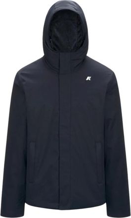 K-Way Jacko Twill Marmotta - - Jackets - Uomo - Blu - S