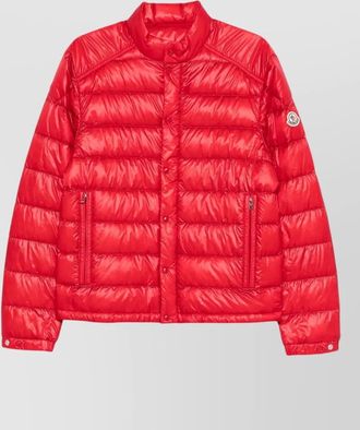 Moncler selves puffer jacket high collar quilting