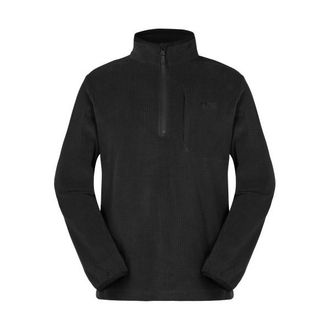 Picture Weavy 1/4 Grid Fleece Fleecepullover f&uuml;r Herren | schwarz