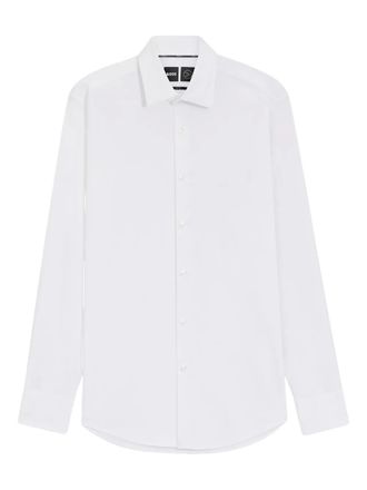 BOSS long-sleeve button-down shirt - men - Polyamide/Elastane - 39 - White