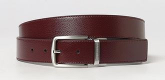 Emporio Armani Cintura reversibile e regolabile in pelle bovina con fibbia