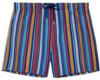 HOM Marni Beach Boxer in Multicolor Stripes at Nordstrom, Size Xx-Large