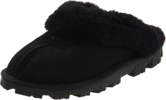 UGG Womens Coquette Slipper, Black, 9 UK