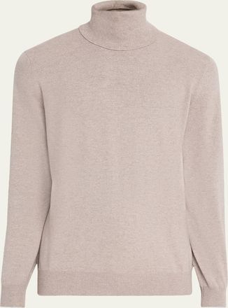 Brunello Cucinelli Mens Cashmere Turtleneck Sweater