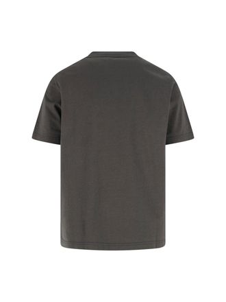 Maison Kitsun&eacute; Mens T-Shirts And Polos Grey Cotton