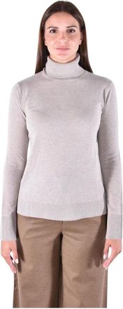 Max Mara Allegra Turtleneck Trui - Dames - Truien - Beige - Maat: XS Wol