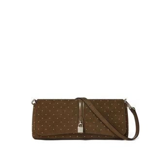 Stella McCartney Ryder Suede Pochette Shoulder Bag