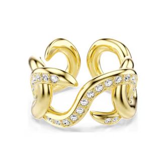 Swarovski Dextera Open Round Cut Ring, Size 50
