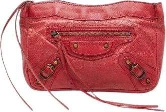 Balenciaga Pre-owned Clutches, female, Red, Size: ONE SIZE Pre-owned Vintage Clutch