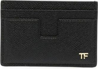 Tom Ford Wallets & Cardholders, male, Black, ONE SIZE, T Line Classic Card Holder