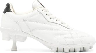 Miharayasuhiro Quilted Kitten-heel Sneakers