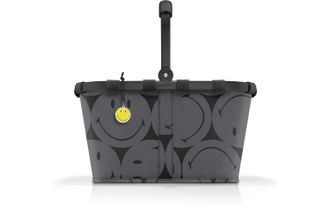 Reisenthel Einkaufskorb REISENTHEL Carrybag, Damen, dunkelgrau, schwarz, Polyester, Einkaufsk&ouml;rbe Einkaufskorb, Aus recyceltem Material