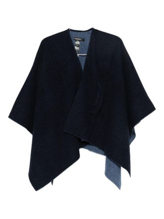 Emporio Armani Wool Cape-Donna