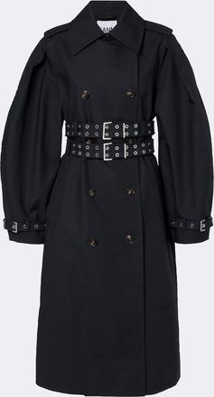 Ganni Cotton trench coat