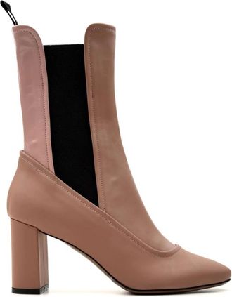 L'autre Chose Roze Laarzen door Ldo 005.75Wp 3082 - Dames - Laarzen met Hak - Roze - 39 EU - Schoenen
